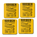 Korben Garage - Coasters