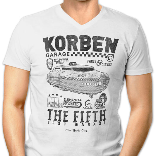 Korben Garage - Men's V-Neck