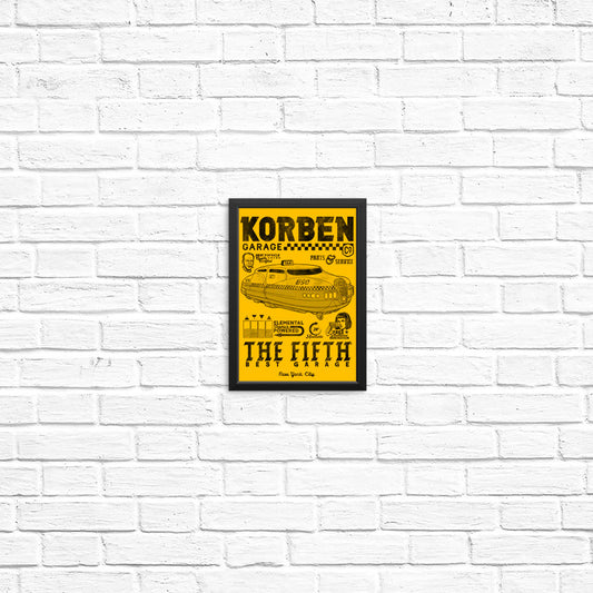 Korben Garage - Posters & Prints