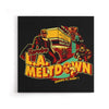 LA Meltdown - Canvas Print