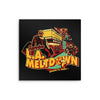 LA Meltdown - Metal Print