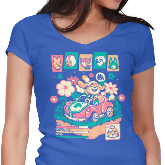 La Belle Kart - Women's V-Neck