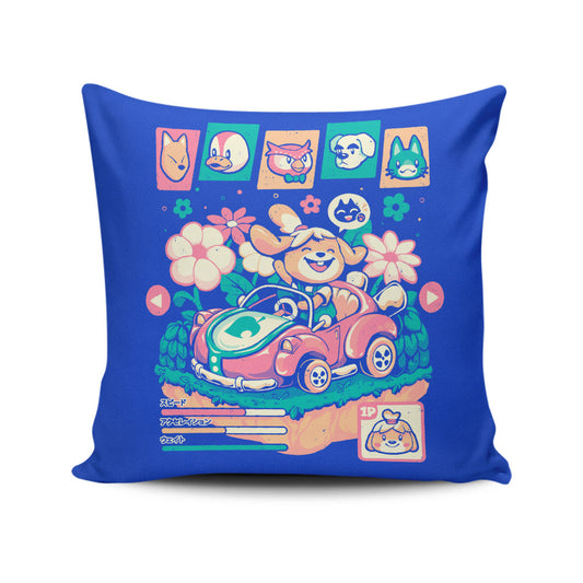 La Belle Kart - Throw Pillow