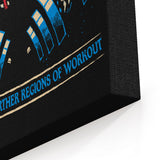 Labyrinth Fitness - Canvas Print