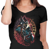 Lady of the Vanir - Women's V-Neck