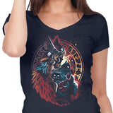 Lady of the Vanir - Women's V-Neck