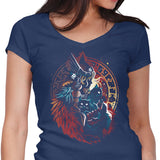 Lady of the Vanir - Women's V-Neck