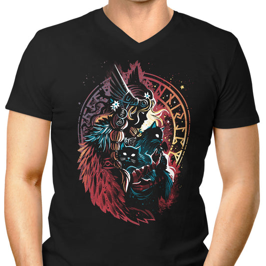 Lady of the Vanir - Men's V-Neck