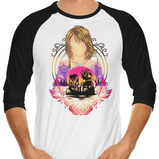 Lady Summoner - 3/4 Sleeve Raglan T-Shirt
