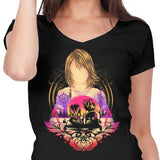 Lady Summoner - Women's V-Neck