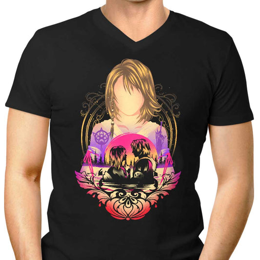 Lady Summoner - Men's V-Neck