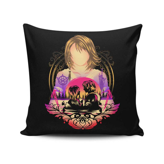 Lady Summoner - Throw Pillow