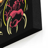 Larva Swarm - Canvas Print