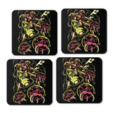 Larva Swarm - Coasters