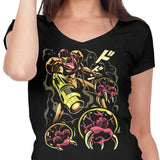 Larva Swarm - Women's V-Neck