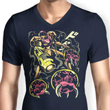 Larva Swarm - Men's V-Neck