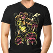 Larva Swarm - Men's V-Neck
