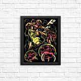 Larva Swarm - Posters & Prints