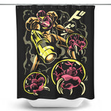 Larva Swarm - Shower Curtain