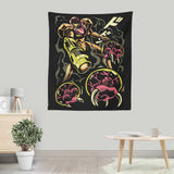Larva Swarm - Wall Tapestry
