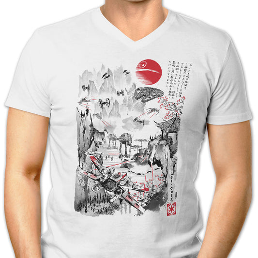 Last Battle - Men's V-Neck