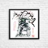 Last Ronin Sumi-e - Posters & Prints
