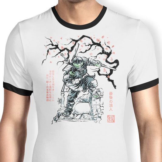 Last Ronin Sumi-e - Ringer T-Shirt