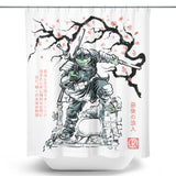 Last Ronin Sumi-e - Shower Curtain
