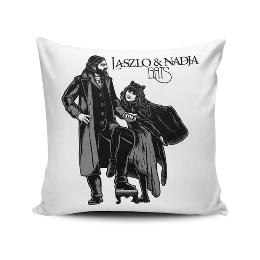 Laszlo and Nadja - Throw Pillow