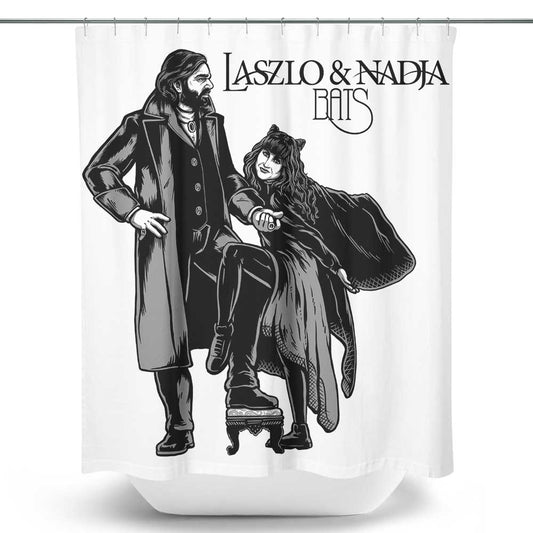 Laszlo and Nadja - Shower Curtain