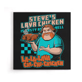 Lava Chicken - Canvas Print