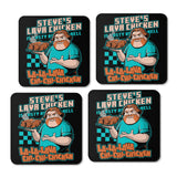 Lava Chicken - Coasters