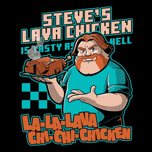 Lava Chicken - 3/4 Sleeve Raglan T-Shirt