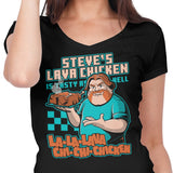 Lava Chicken - Women's V-Neck