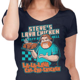 Lava Chicken - Women's V-Neck