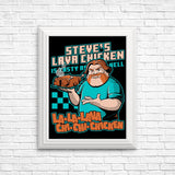 Lava Chicken - Posters & Prints