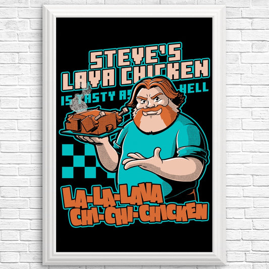 Lava Chicken - Posters & Prints