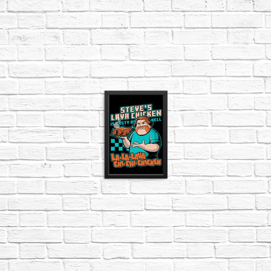 Lava Chicken - Posters & Prints