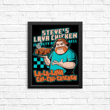 Lava Chicken - Posters & Prints