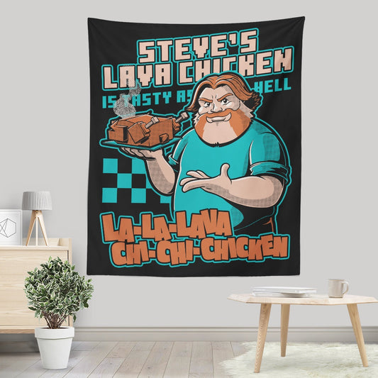 Lava Chicken - Wall Tapestry