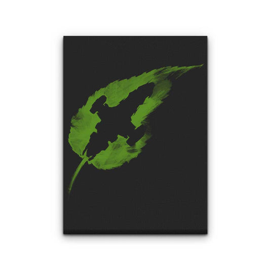 Leaf on the Wind - Canvas Print