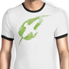 Leaf on the Wind - Ringer T-Shirt