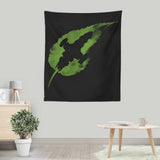 Leaf on the Wind - Wall Tapestry