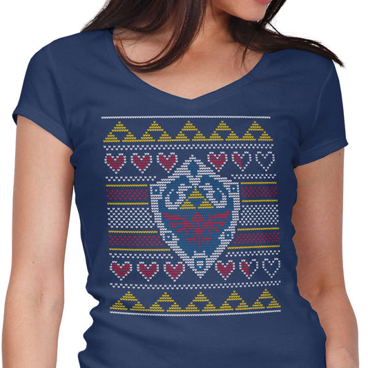Legend of Christmas - Women's V-Neck