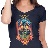 Legend of Power and Courage - Women's V-Neck