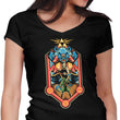 Legend of Power and Courage - Women's V-Neck
