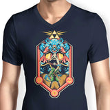 Legend of Power and Courage - Men's V-Neck