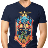 Legend of Power and Courage - Men's V-Neck