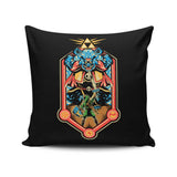 Legend of Power and Courage - Throw Pillow