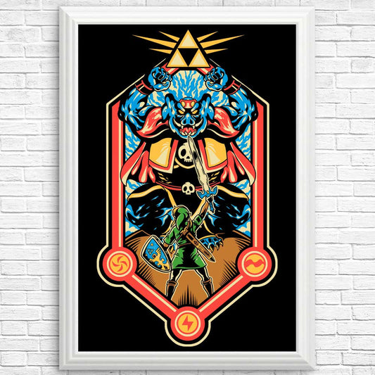 Legend of Power and Courage - Posters & Prints